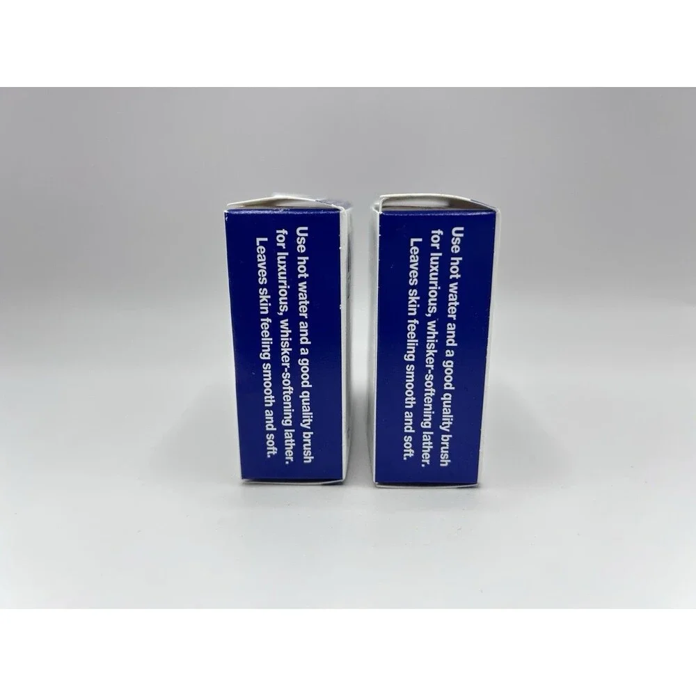 Williams Mug Shaving Soap 1.75 oz Lasting Lather Bar, Discontinued, Lot of 2